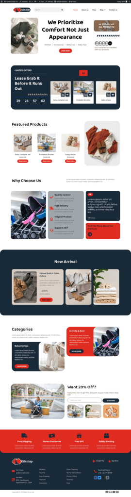 WooCommerce store built by Raja Saeed